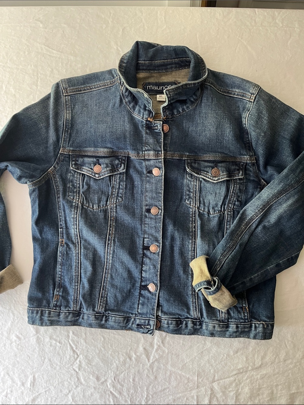 Maurices Blue Wash Denim Jacket